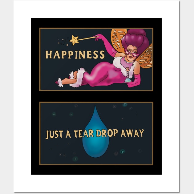 Shrek 2 - Happiness Just A Teardrop Away Wall Art by daniasdesigns